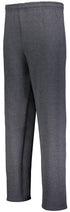 Russell Athletic Dri-Power® Open Bottom Pocket Sweatpant (596HBM), Color 'Black Heather'