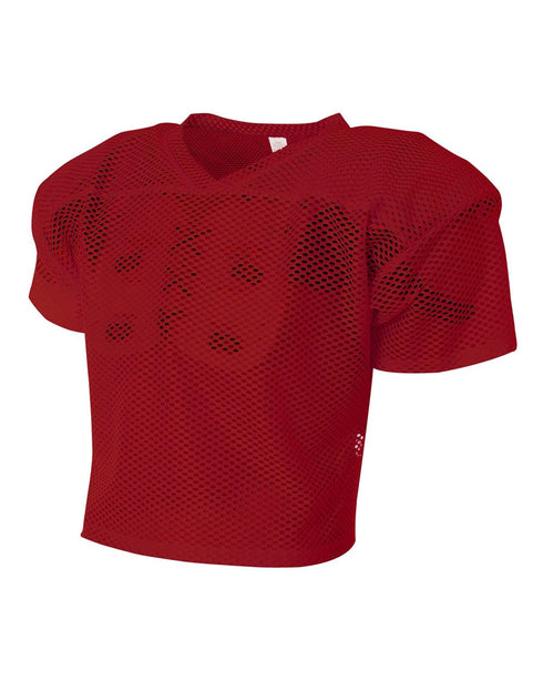 A4 All Porthole Practice Jersey (N4190), Color 'Cardinal'