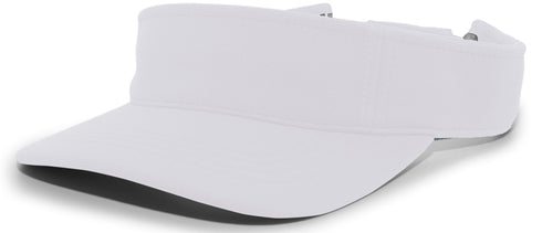 Pacific Headwear M2 Performance Hook-And-Loop Visor (598V), Color 'Silver'