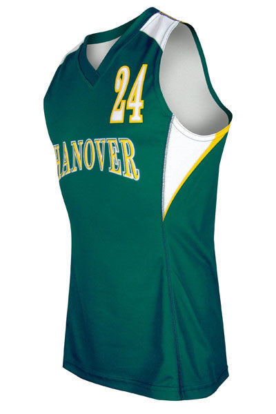 Dynamic Team Sports Custom Sublimated Girls Lacrosse Jersey Design 600-12 (L600-12)