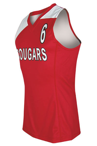 Dynamic Team Sports Custom Sublimated Girls Lacrosse Jersey Design 600-2 (L600-2)