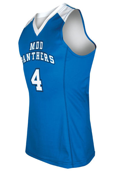 Dynamic Team Sports Custom Sublimated Girls Lacrosse Jersey Design 600-6 (L600-6)