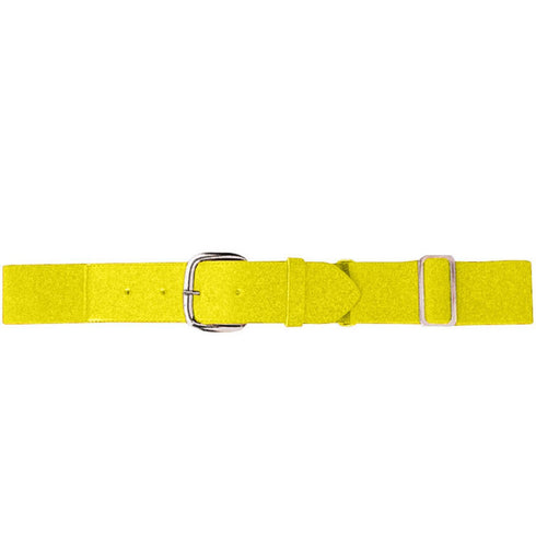 Augusta Sportswear Elastic Baseball Belt (6001), Color 'Power Yellow'