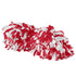 Augusta Sportswear Spirit Pom (6003), Color 'Red/White'