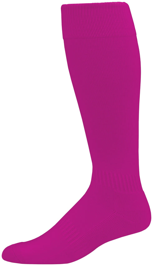 Augusta Sportswear Elite Multi-Sport Sock (6006), Color 'Power Pink'