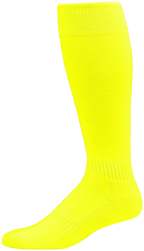 Augusta Sportswear Elite Multi-Sport Sock (6006), Color 'Power Yellow'