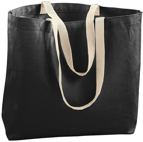 Augusta Sportswear Jumbo Tote Bag (600), Color 'Black'