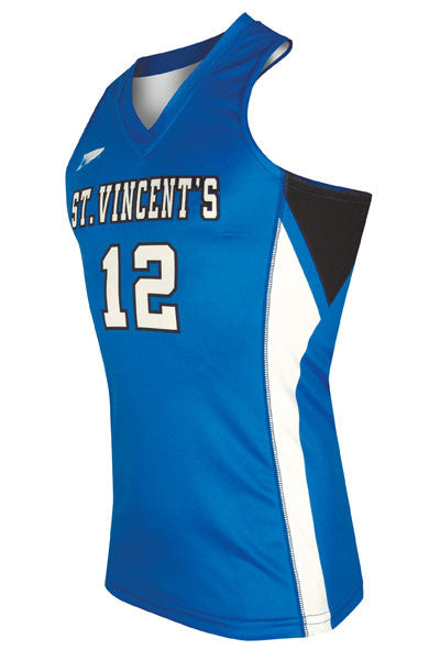 Dynamic Team Sports Custom Sublimated Girls Lacrosse Jersey Design 601-1 (L601-1)