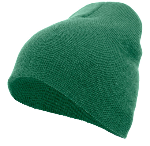 Pacific Headwear Basic Knit Beanie (601K), Color 'Kelly'