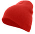 Pacific Headwear Basic Knit Beanie (601K), Color 'Red'
