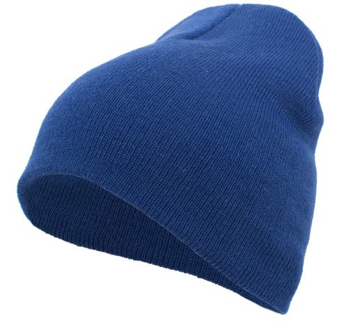 Pacific Headwear Basic Knit Beanie (601K), Color 'Royal'