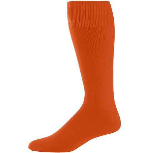 Augusta Sportswear Game Socks (6020), Color 'Orange'