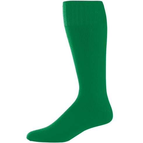 Augusta Sportswear Game Socks (6020), Color 'Kelly'