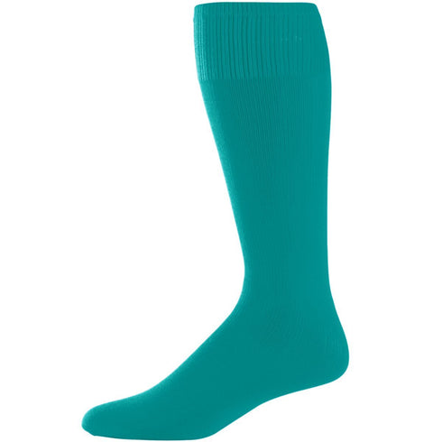 Augusta Sportswear Game Socks (6020), Color 'Teal'