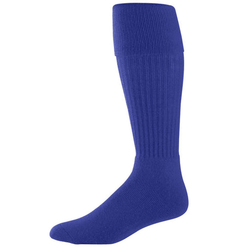 Augusta Sportswear Soccer Sock (6031), Color 'Purple'