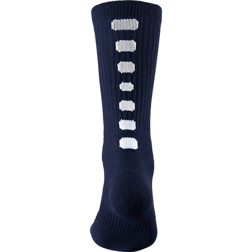 Augusta Sportswear Color Block Crew Sock (6091), Color 'Navy/White'