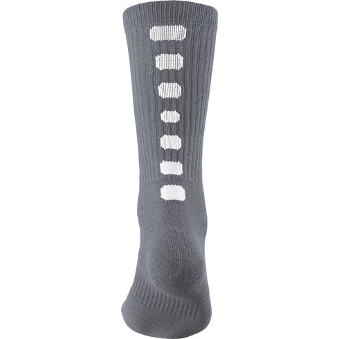 Augusta Sportswear Color Block Crew Sock (6091), Color 'Graphite/White'