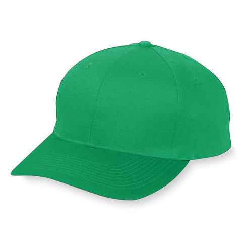 Augusta Sportswear Six-Panel Cotton Twill Low-Profile Cap (6204), Color 'Kelly'