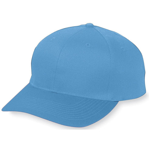 Augusta Sportswear Six-Panel Cotton Twill Low-Profile Cap (6204), Color 'Columbia Blue'