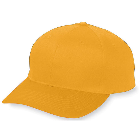 Augusta Sportswear Youth Six-Panel Cotton Twill Low-Profile Cap (6206), Color 'Gold'