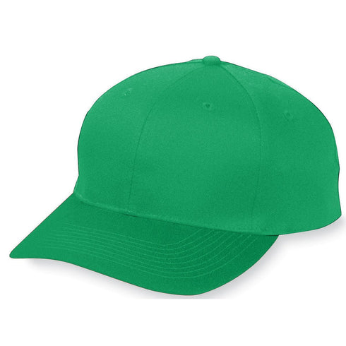 Augusta Sportswear Youth Six-Panel Cotton Twill Low-Profile Cap (6206), Color 'Kelly'