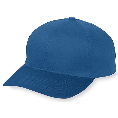 Augusta Sportswear Youth Six-Panel Cotton Twill Low-Profile Cap (6206), Color 'Navy'