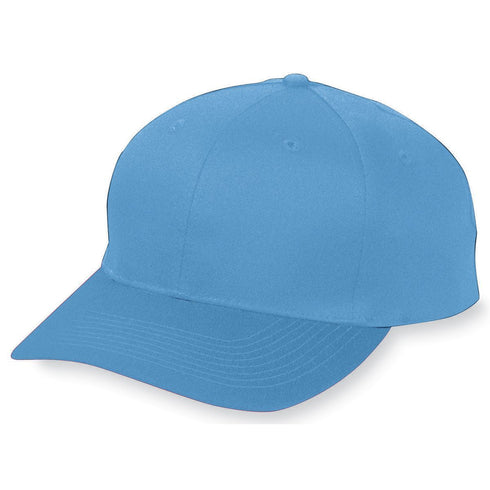 Augusta Sportswear Youth Six-Panel Cotton Twill Low-Profile Cap (6206), Color 'Columbia Blue'