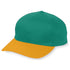 Augusta Sportswear Youth Six-Panel Cotton Twill Low-Profile Cap (6206), Color 'Dark Green/Gold'