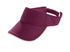 Augusta Sportswear Youth Athletic Mesh Two-Color Visor (6224), Color 'Maroon/White'