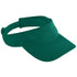 Augusta Sportswear Youth Athletic Mesh Visor (6228), Color 'Dark Green'