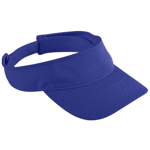 Augusta Sportswear Youth Athletic Mesh Visor (6228), Color 'Purple'