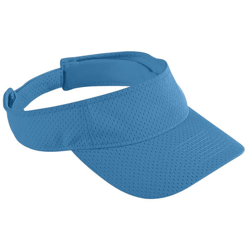 Augusta Sportswear Youth Athletic Mesh Visor (6228), Color 'Columbia Blue'
