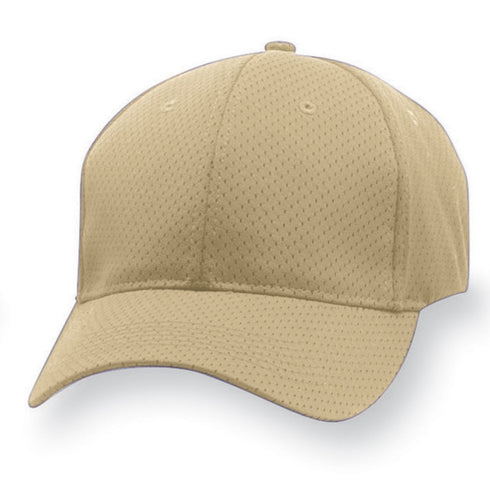 Augusta Sportswear Youth Sport Flex Athletic Mesh Cap (6233), Color 'Vegas Gold'