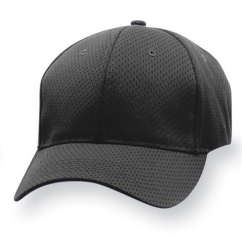 Augusta Sportswear Youth Sport Flex Athletic Mesh Cap (6233), Color 'Black'