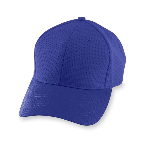 Augusta Sportswear Athletic Mesh Cap (6235), Color 'Purple'