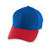 Augusta Sportswear Athletic Mesh Cap (6235), Color 'Royal/Red'