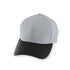 Augusta Sportswear Athletic Mesh Cap (6235), Color 'Silver Grey/Black'