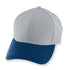 Augusta Sportswear Athletic Mesh Cap (6235), Color 'Silver Grey/Navy'
