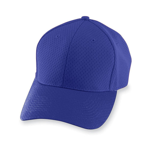 Augusta Sportswear Youth Athletic Mesh Cap (6236), Color 'Purple'