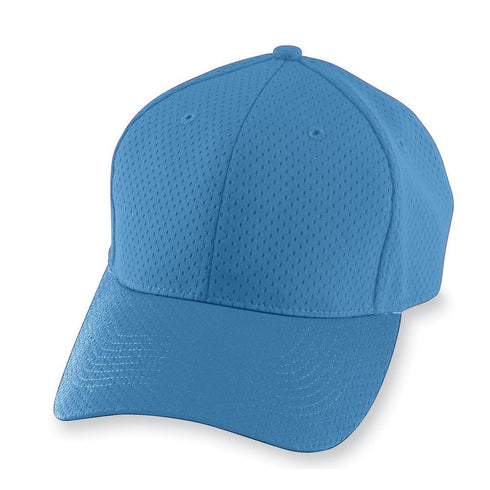 Augusta Sportswear Youth Athletic Mesh Cap (6236), Color 'Columbia Blue'