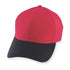 Augusta Sportswear Youth Athletic Mesh Cap (6236), Color 'Red/Black'