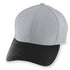 Augusta Sportswear Youth Athletic Mesh Cap (6236), Color 'Silver Grey/Black'