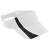 Augusta Sportswear Youth Adjustable Wicking Mesh Two-Color Visor (6261), Color 'White/Black'