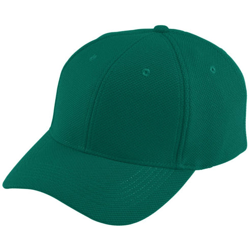 Augusta Sportswear Adjustable Wicking Mesh Cap (6265), Color 'Dark Green'
