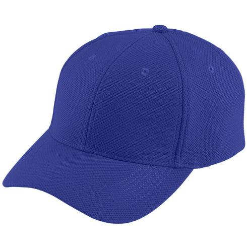 Augusta Sportswear Adjustable Wicking Mesh Cap (6265), Color 'Purple'