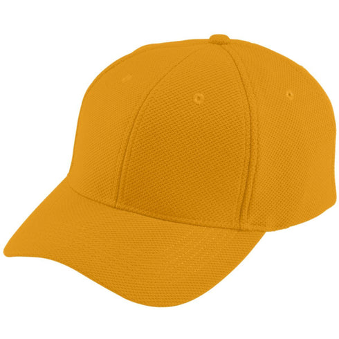 Augusta Sportswear Youth Adjustable Wicking Mesh Cap (6266), Color 'Gold'