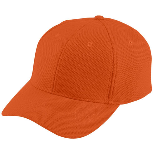 Augusta Sportswear Youth Adjustable Wicking Mesh Cap (6266), Color 'Orange'