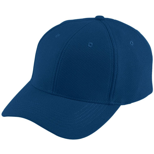 Augusta Sportswear Youth Adjustable Wicking Mesh Cap (6266), Color 'Navy'