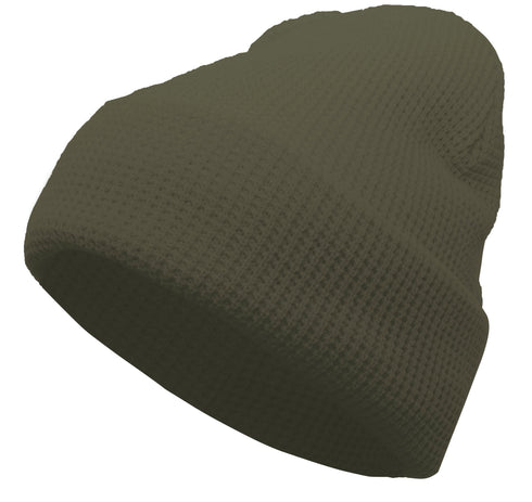 Pacific Headwear Waffle Knit Cuff Beanie (627K), Color 'Sage'