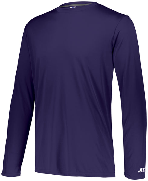 Russell Athletic Dri-Power Core Performance Long Sleeve Tee (631X2M), Color 'Purple'